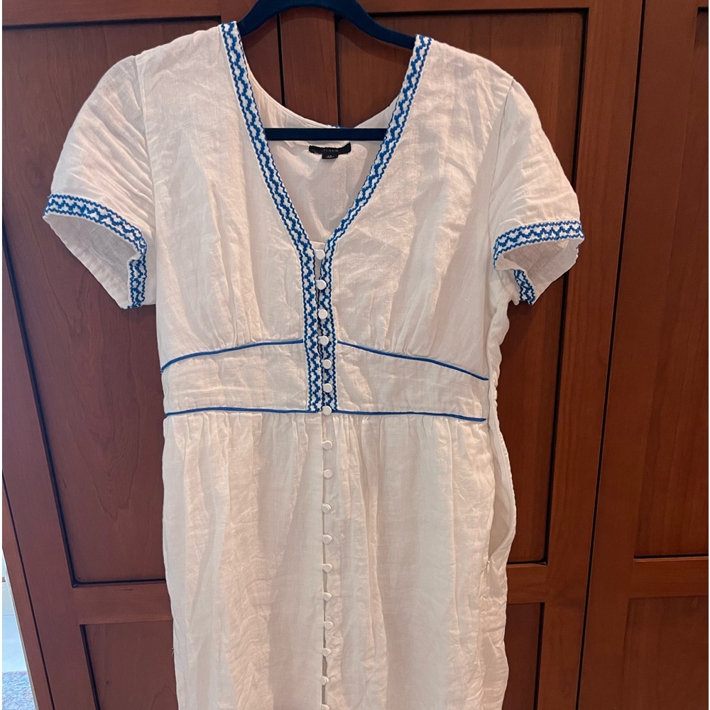J. Crew Linen Dress. Size 14. Excellent Condition